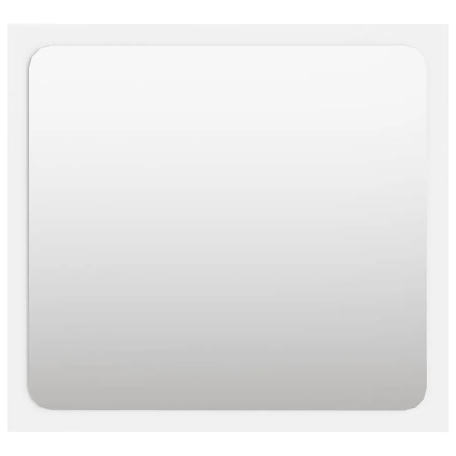 Ensemble de meubles de salle de bain 2 pcs Blanc Aggloméré - 9