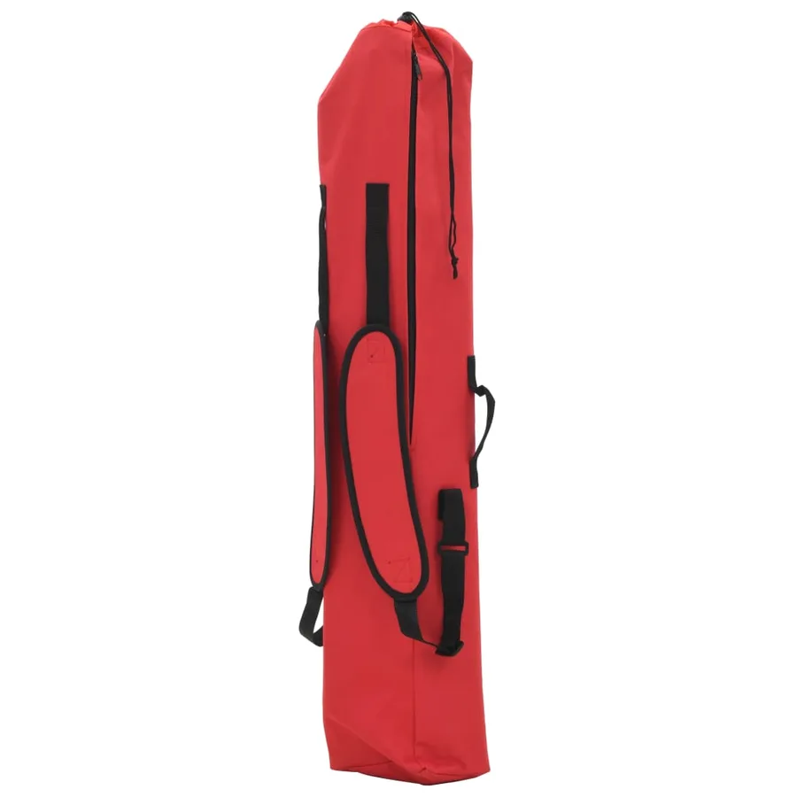 Hamac avec support pliable Rouge - 5