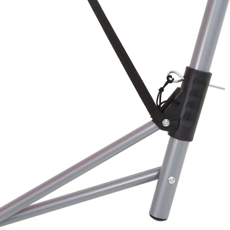 Hamac avec support pliable Rouge - 7