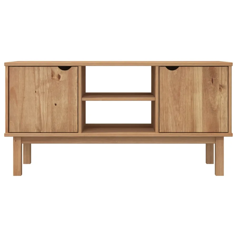 Meuble TV OTTA 113,5x43x57 cm Bois de pin massif - 3