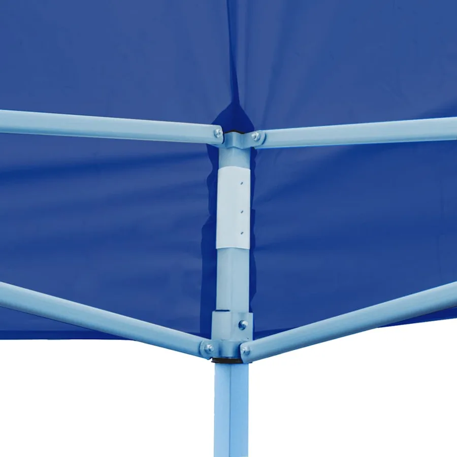 Tente pliable 3 x 6 m Bleu - 11