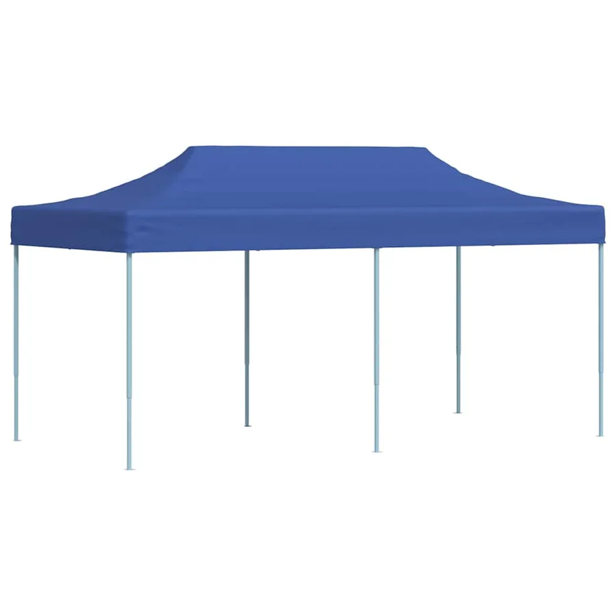 Tente pliable 3 x 6 m Bleu - 2