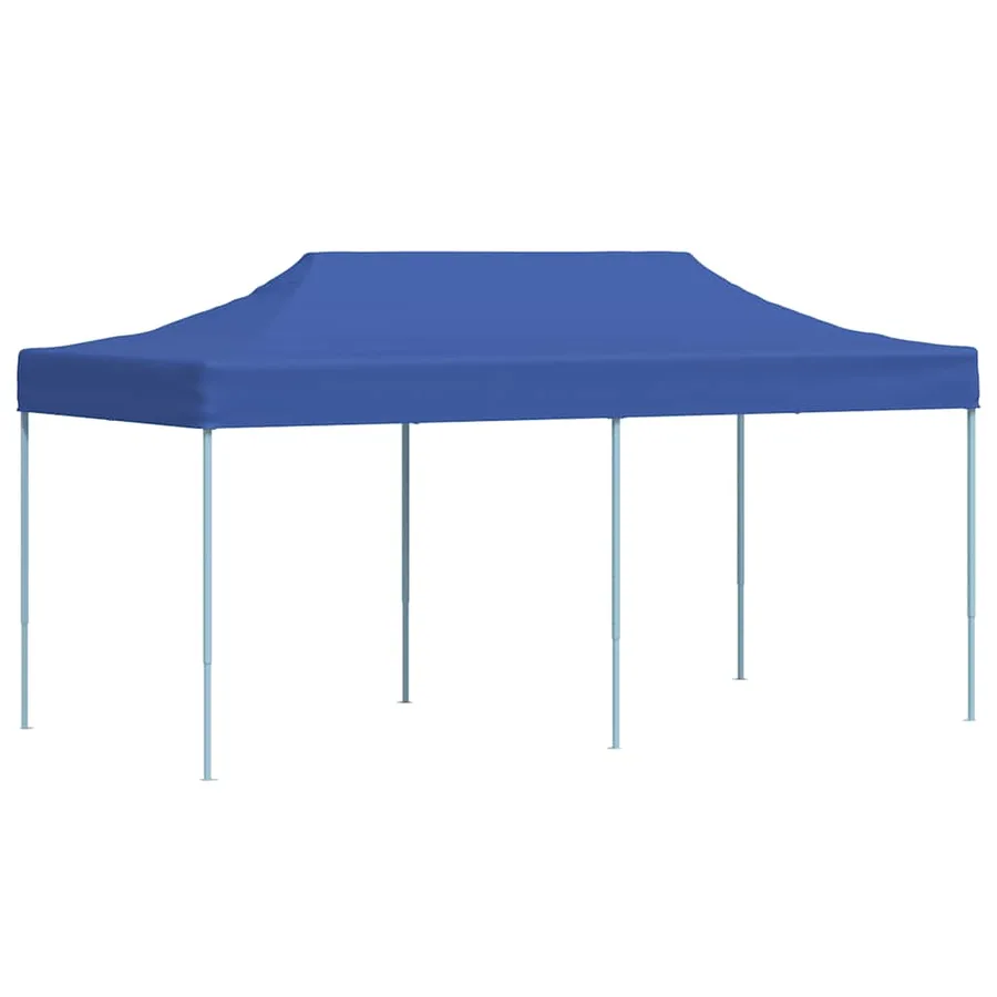 Tente pliable 3 x 6 m Bleu - 7