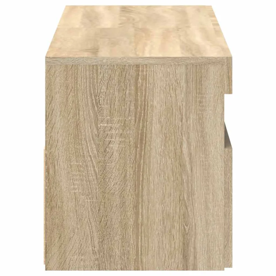Meubles TV avec lumières LED 2 pcs Chêne sonoma 60x35x40 cm - 10