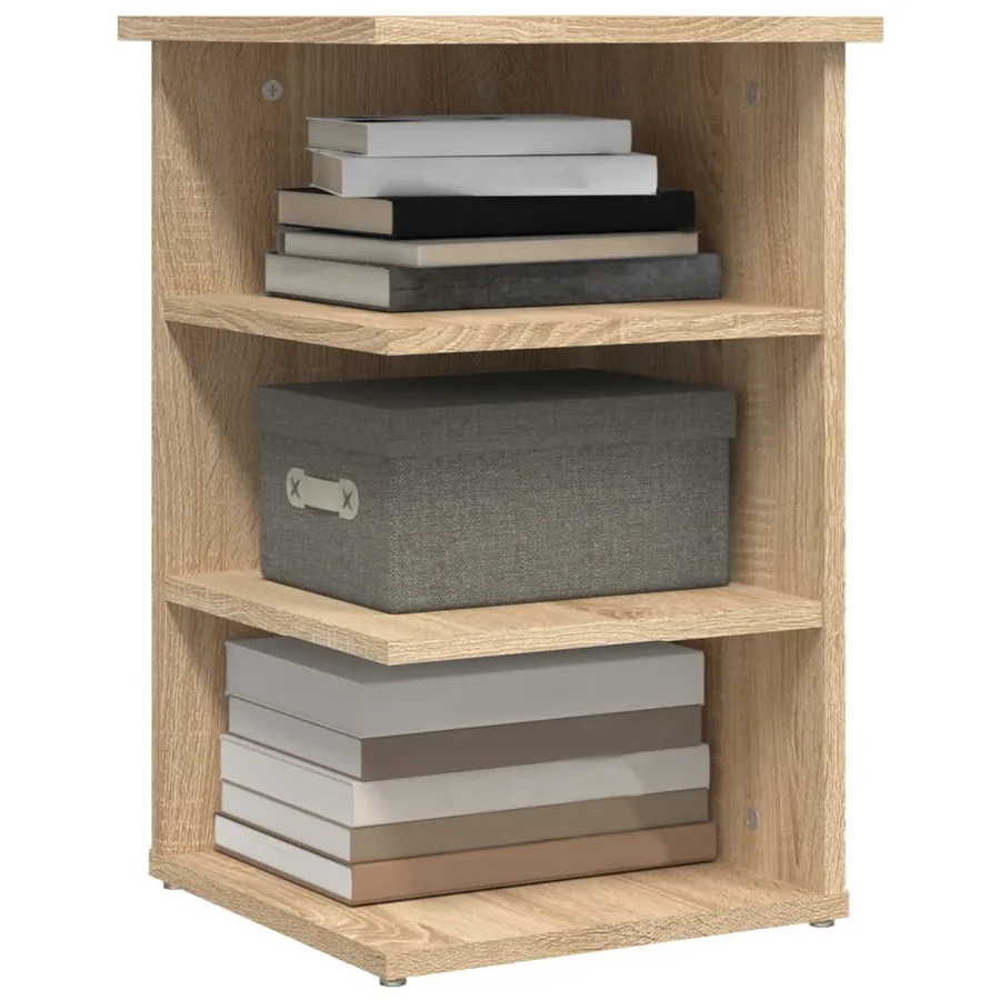 Armoire latérale Chêne sonoma 35x35x55 cm Aggloméré - 4