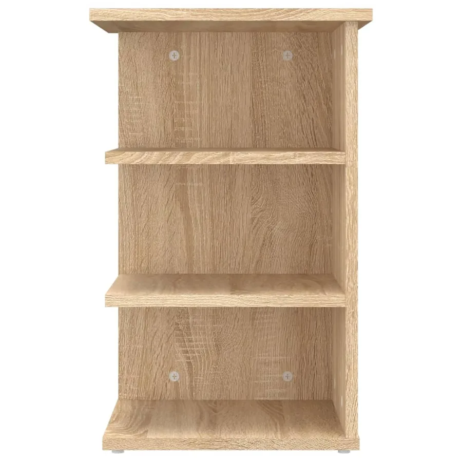 Armoire latérale Chêne sonoma 35x35x55 cm Aggloméré - 5
