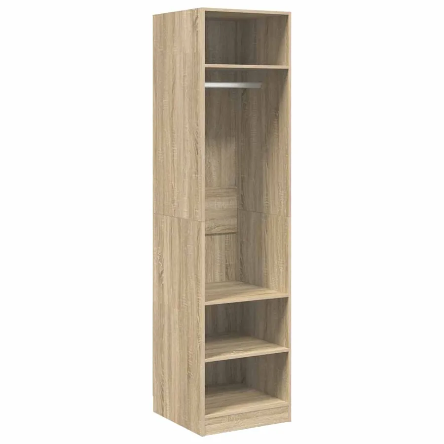 Garde-robe Chêne sonoma 50x50x200 cm Bois d'ingénierie - 2