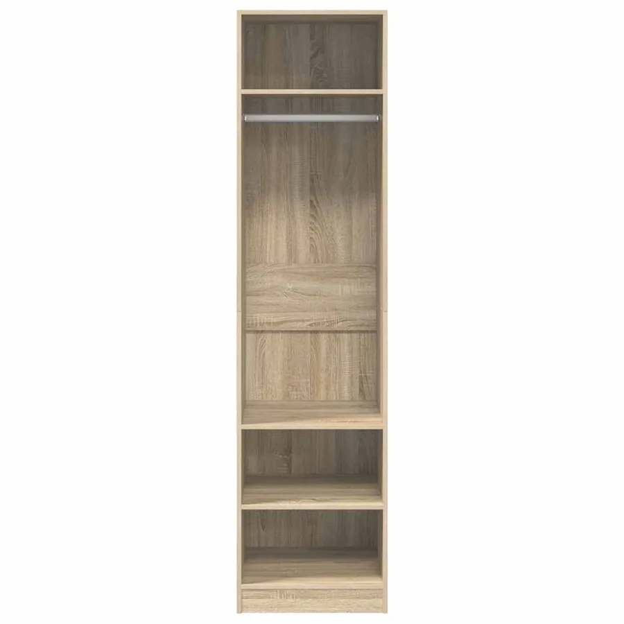 Garde-robe Chêne sonoma 50x50x200 cm Bois d'ingénierie - 4