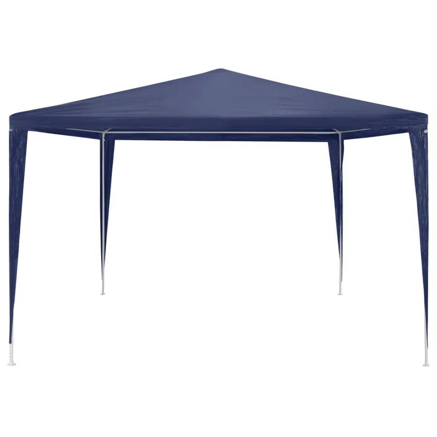 Tonnelle de jardin Tente de réception Chapiteau Bleu 3x3m - 2