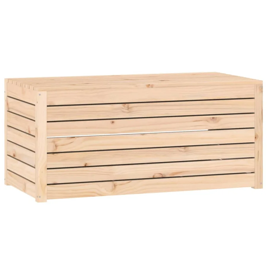 Boîte de jardin 101x50,5x46,5 cm bois massif de pin - 2