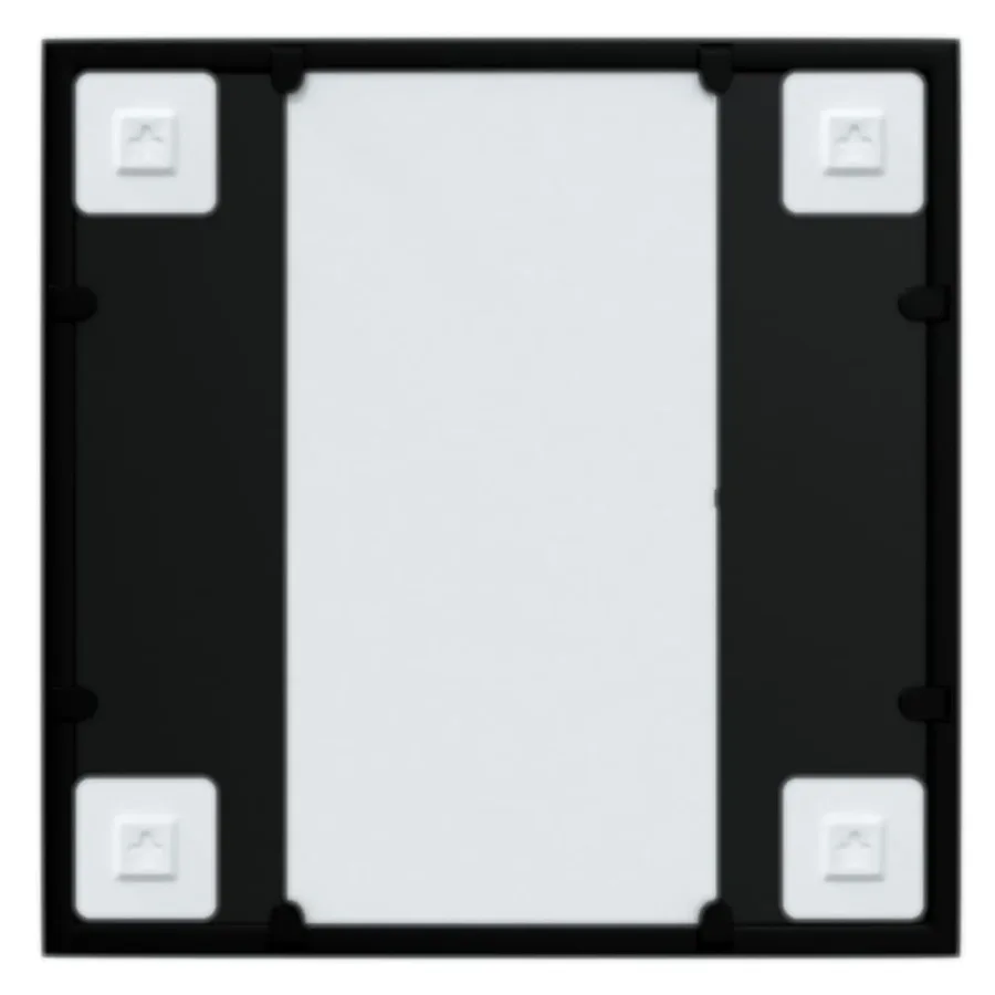 Miroir mural Noir 40x40 cm métal - 4