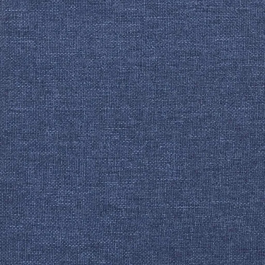 Cadre de lit avec tête de lit sans matelas bleu 140x200cm tissu - 8