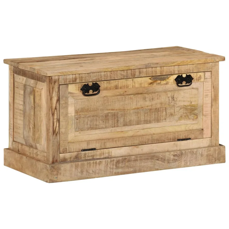 Banc de rangement de chaussures 85x40x45 cm Bois de manguier - 12