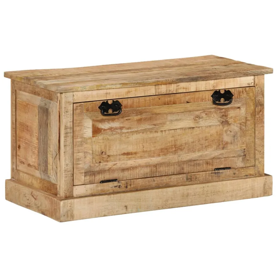 Banc de rangement de chaussures 85x40x45 cm Bois de manguier - 13
