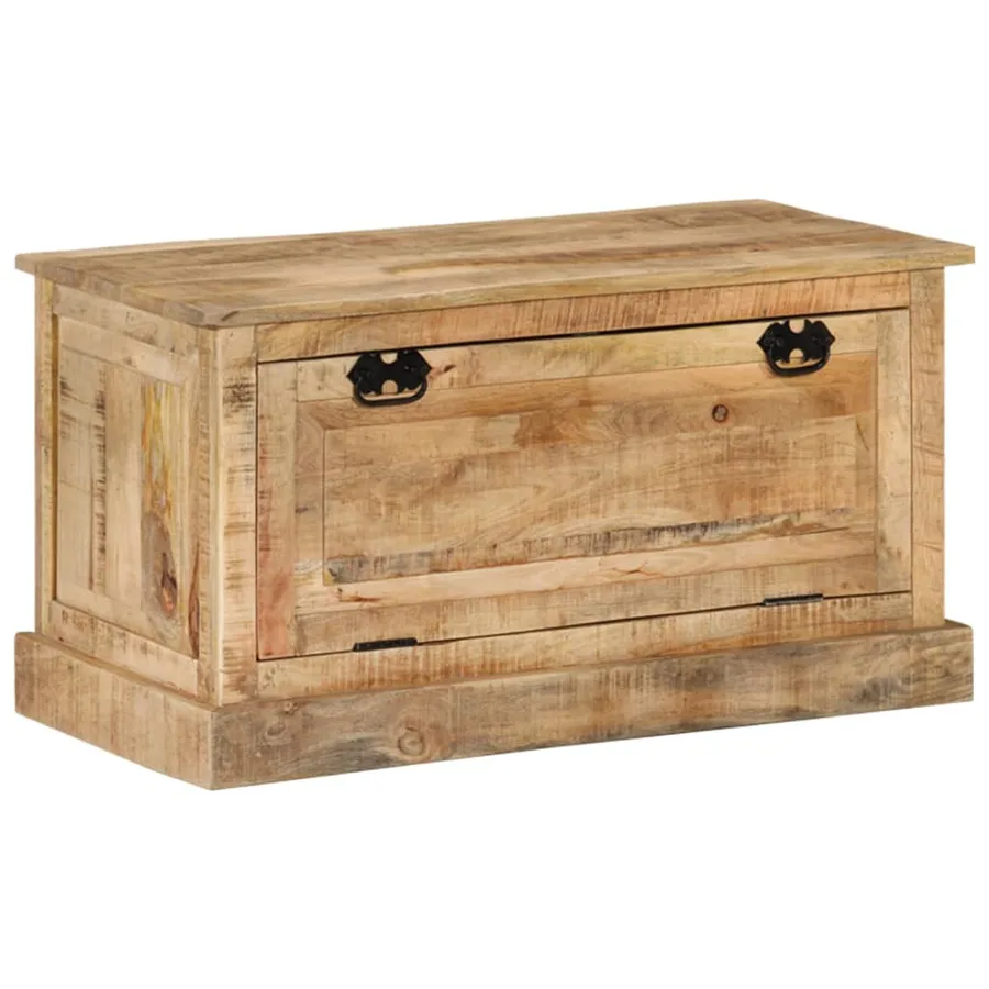 Banc de rangement de chaussures 85x40x45 cm Bois de manguier - 14
