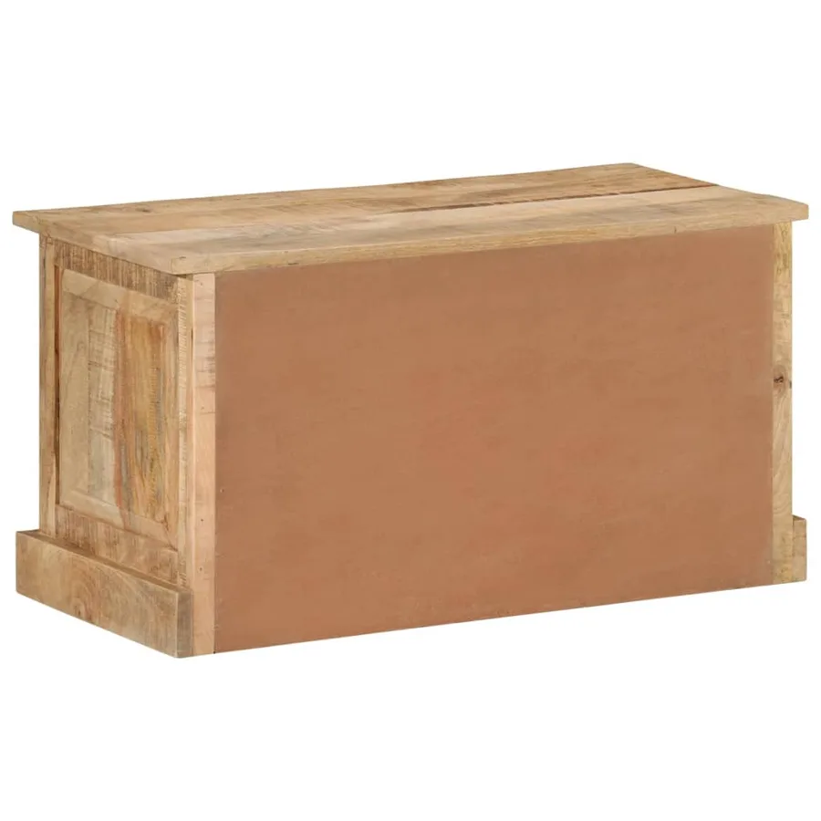 Banc de rangement de chaussures 85x40x45 cm Bois de manguier - 3
