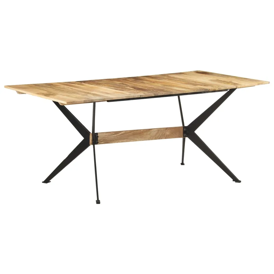 Table à manger 180x90x76 cm Bois de manguier massif