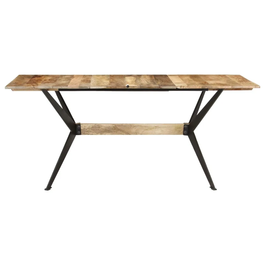 Table à manger 180x90x76 cm Bois de manguier massif - 2