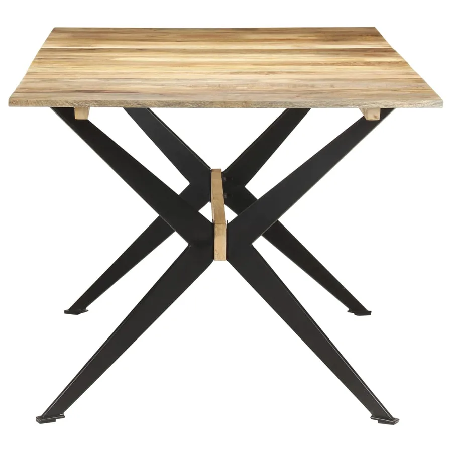 Table à manger 180x90x76 cm Bois de manguier massif - 3