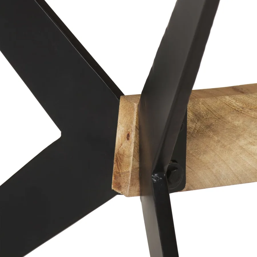 Table à manger 180x90x76 cm Bois de manguier massif - 5