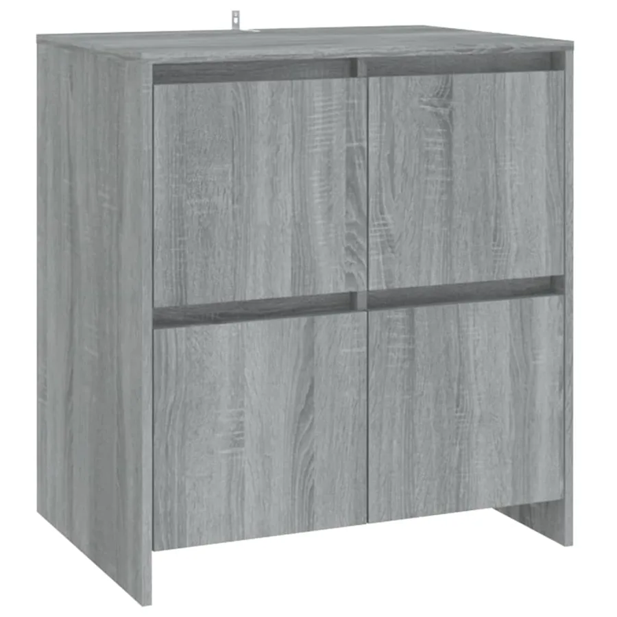 Buffet Sonoma gris 70x41x75 cm Bois d'ingénierie - 2