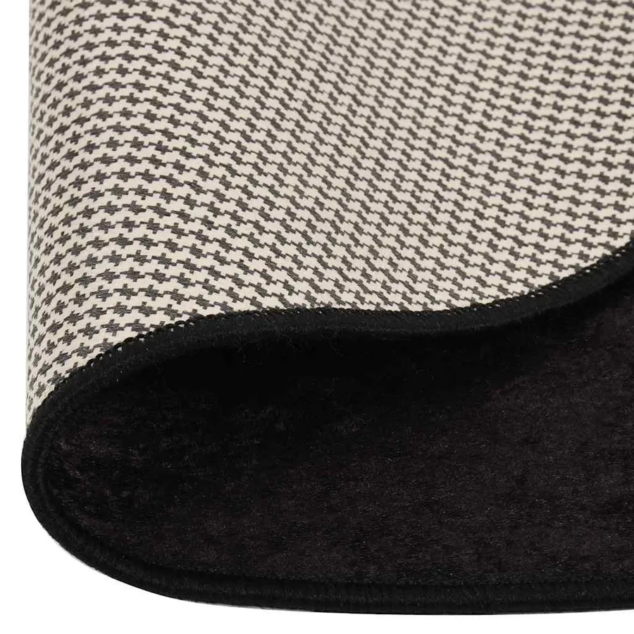 Tapis lavable φ120 cm anthracite - 5