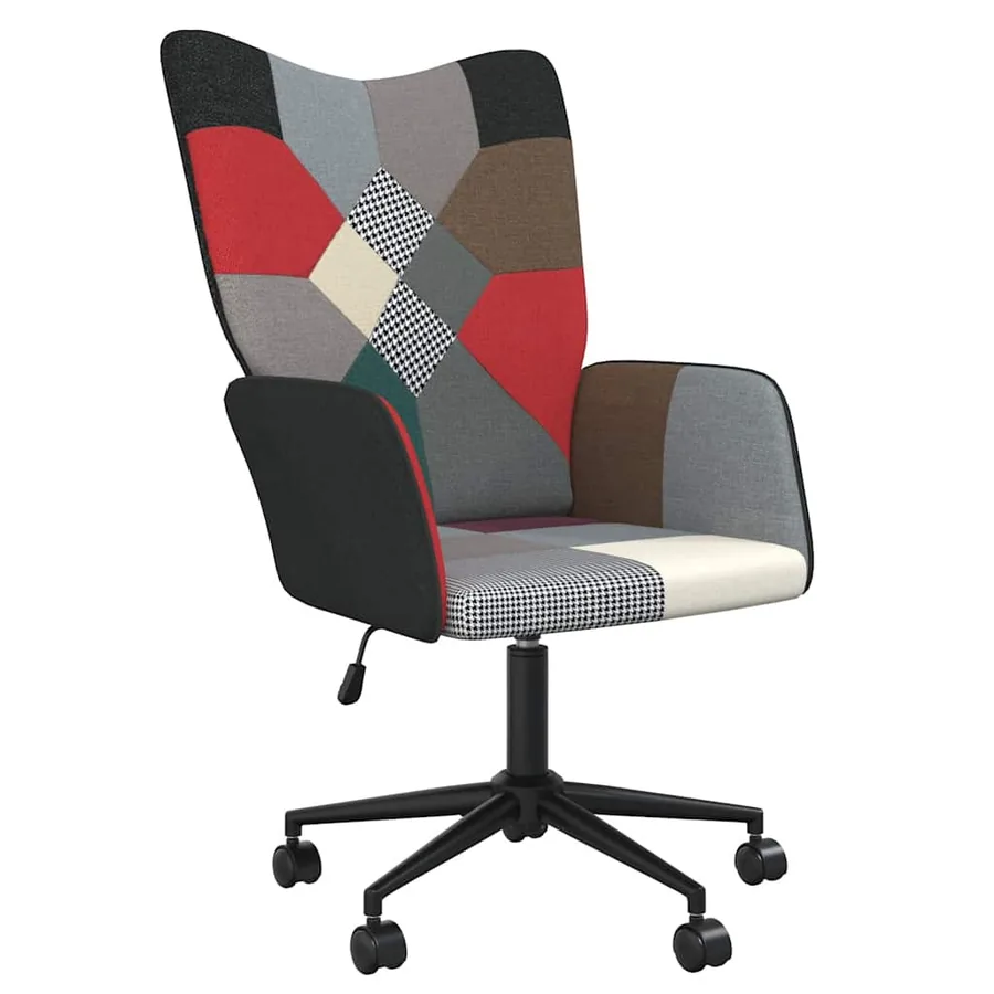 Chaise de relaxation Patchwork Tissu