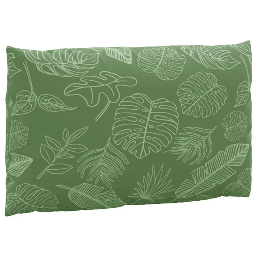 Coussins de palette lot de 3 motif de feuilles tissu Oxford - 5