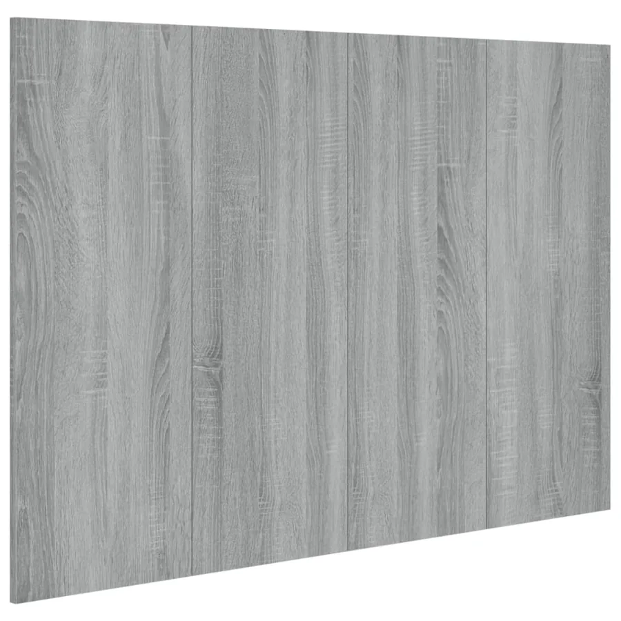 Tête de lit Sonoma gris 120x1,5x80 cm Bois d'ingénierie - 2
