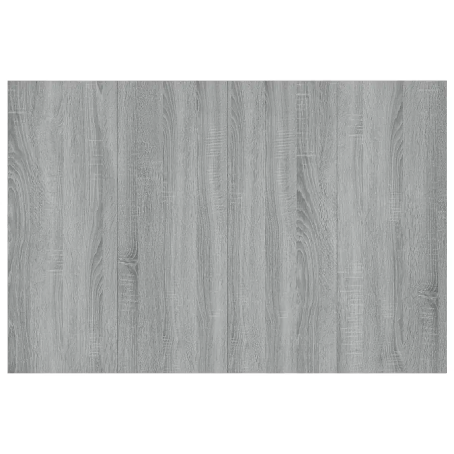 Tête de lit Sonoma gris 120x1,5x80 cm Bois d'ingénierie - 5