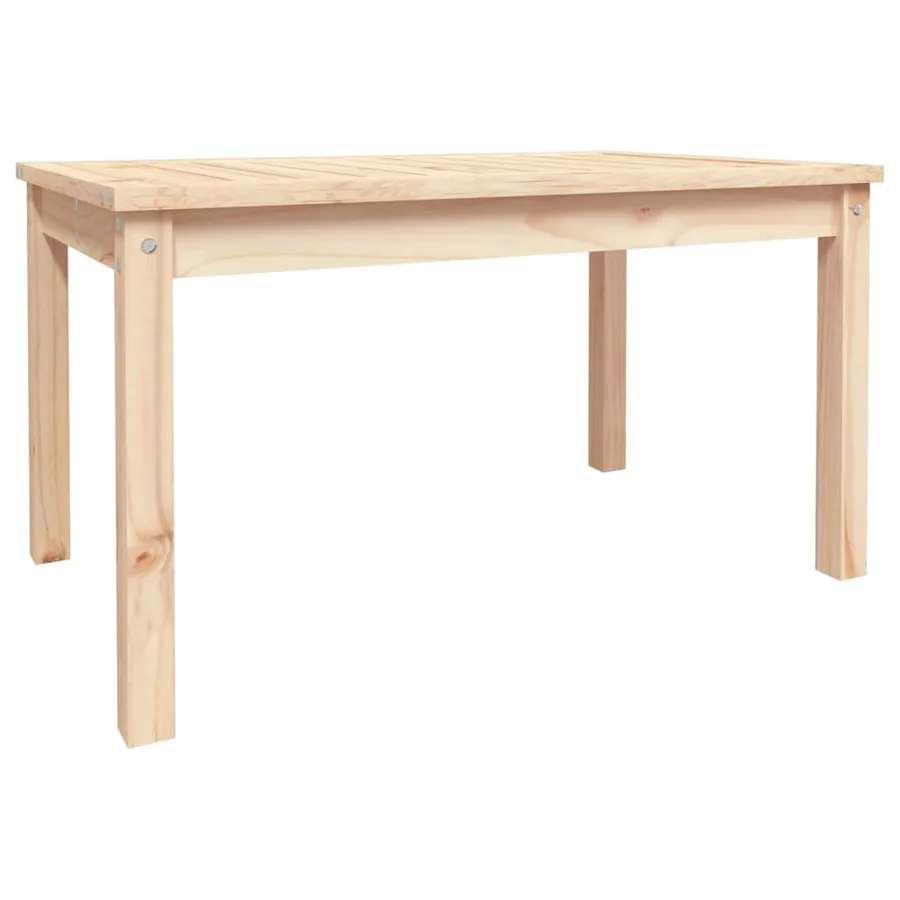 Table de jardin 82,5x50,5x45 cm bois massif de pin - 2