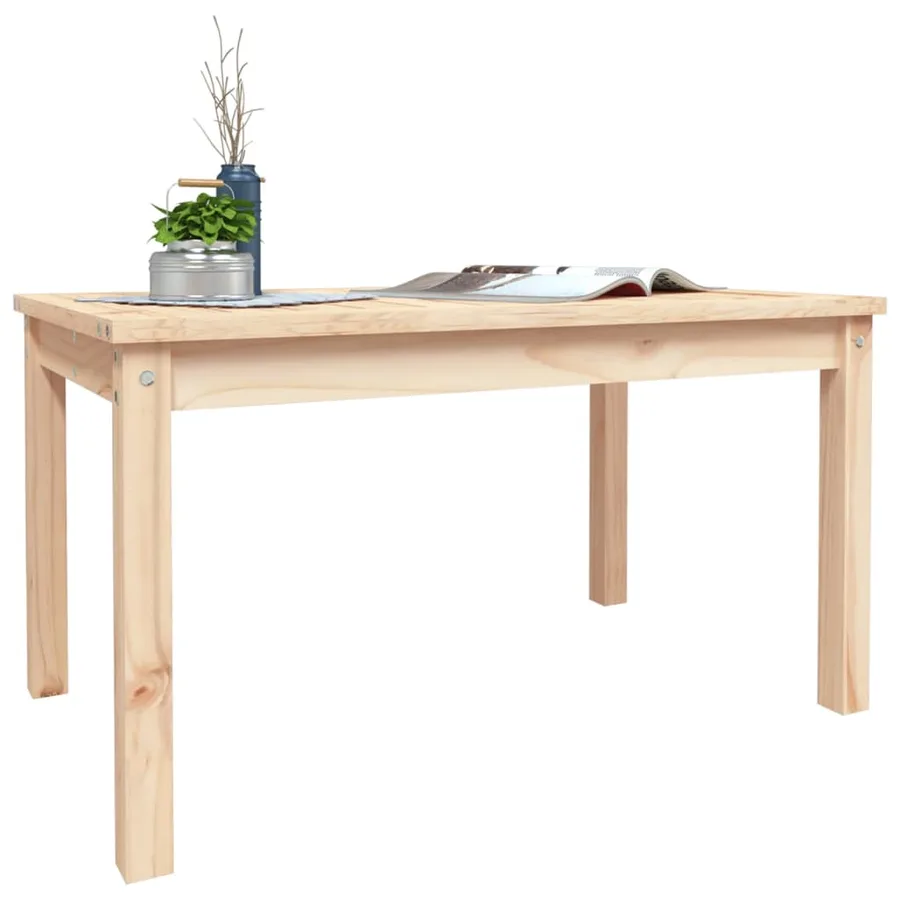 Table de jardin 82,5x50,5x45 cm bois massif de pin - 4