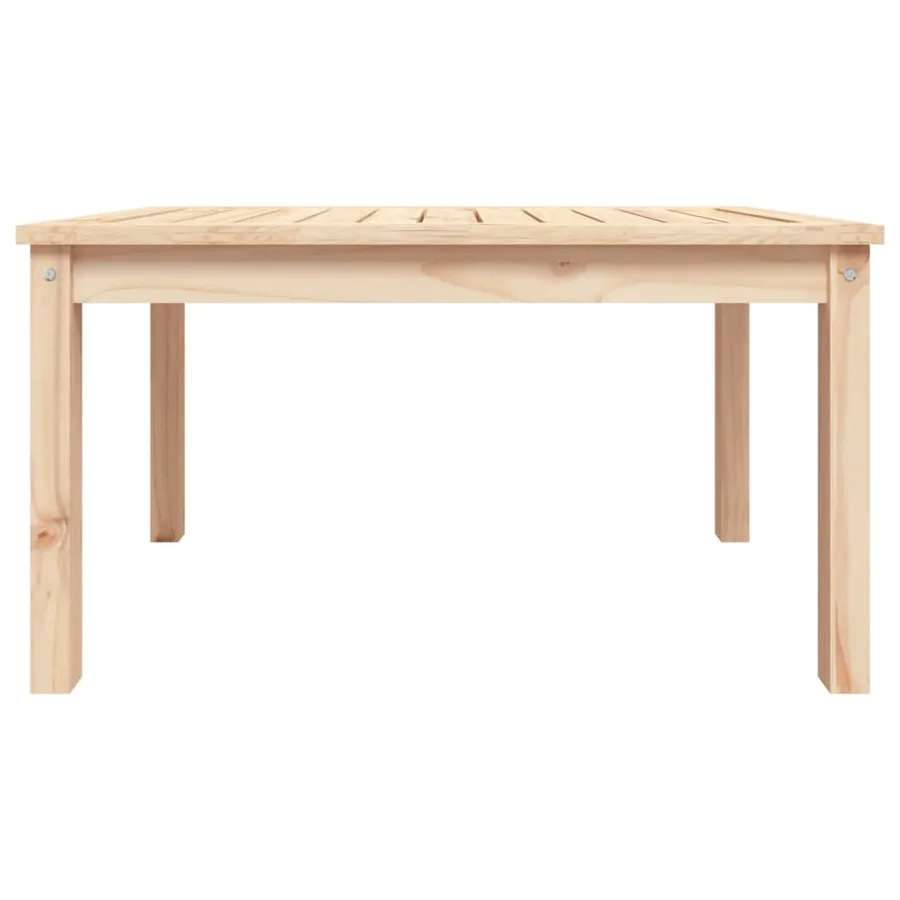 Table de jardin 82,5x50,5x45 cm bois massif de pin - 5