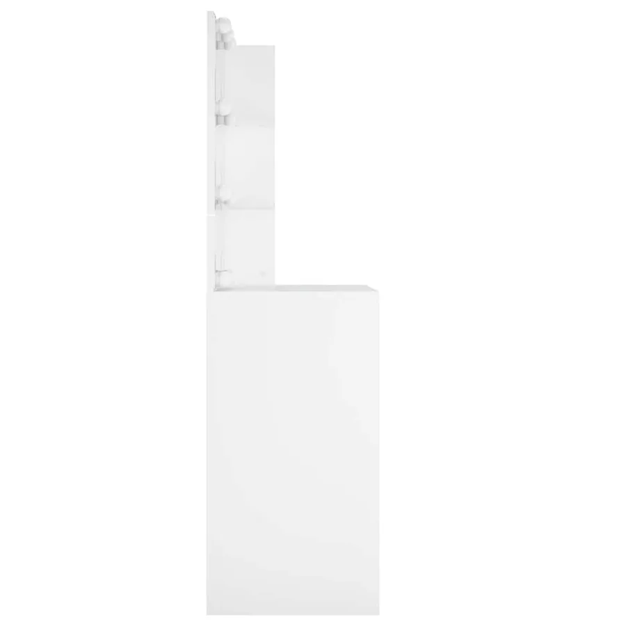 Coiffeuse avec LED blanc 60x40x140 cm - 6