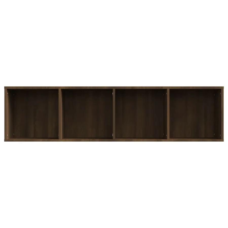 Bibliothèque/Meuble TV Chêne marron 143x30x36cm Bois ingénierie - 6