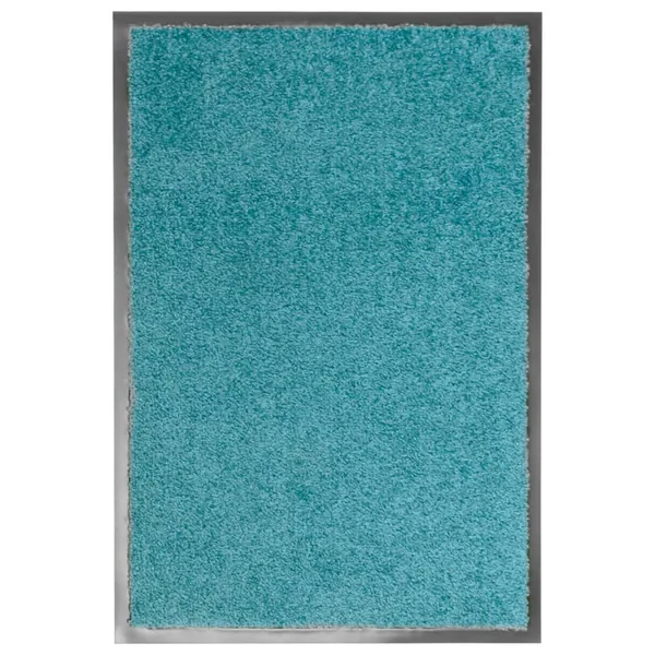 Paillasson lavable Cyan 40x60 cm