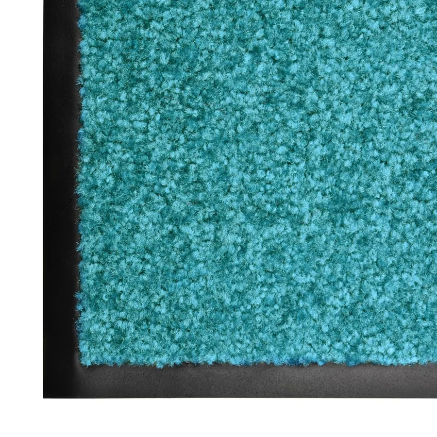 Paillasson lavable Cyan 40x60 cm - 3