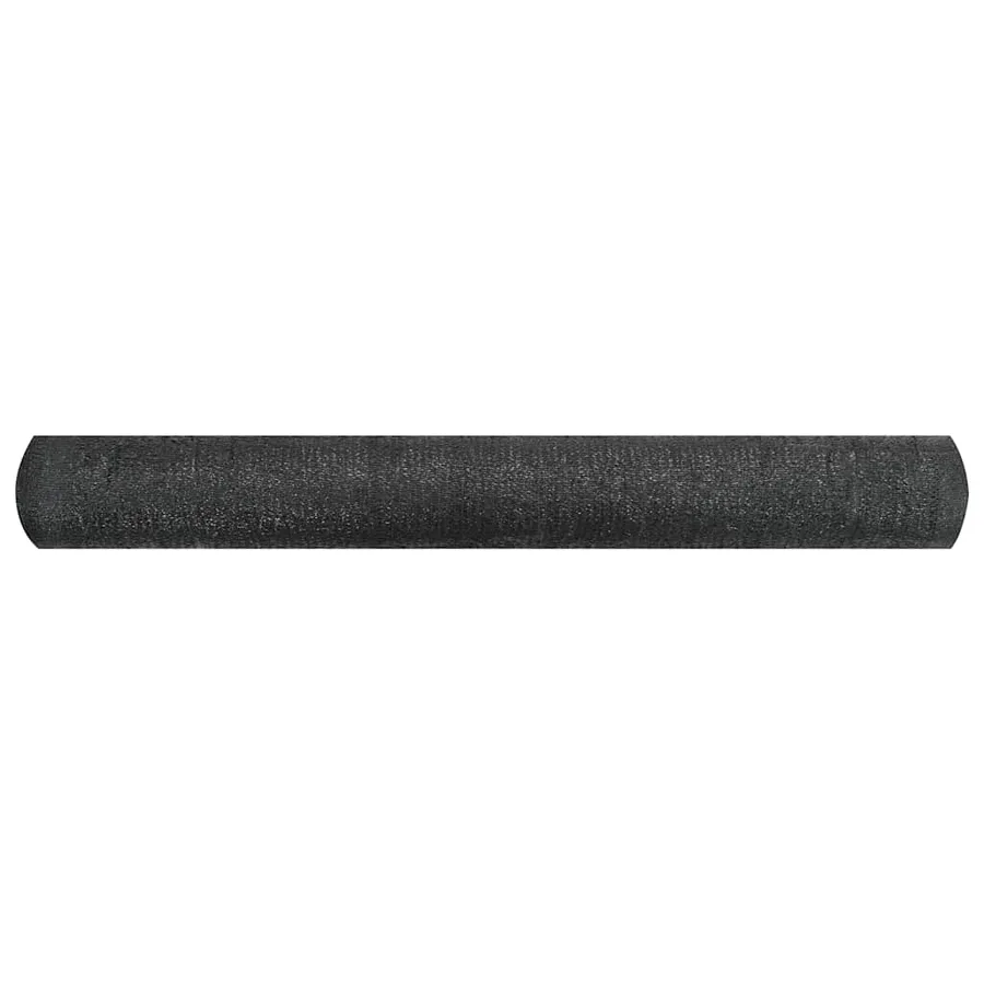 Filet brise-vue Noir 1,2x10 m PEHD 195 g/m² - 2
