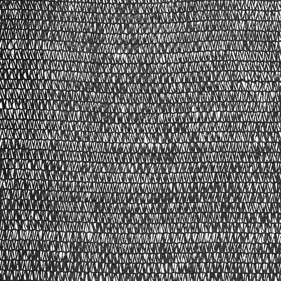 Filet brise-vue Noir 1,2x10 m PEHD 195 g/m² - 4