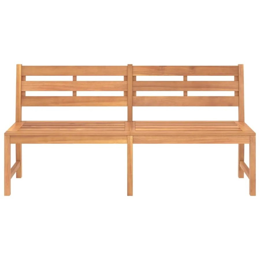 Banc de jardin 180 cm bois de teck solide - 3