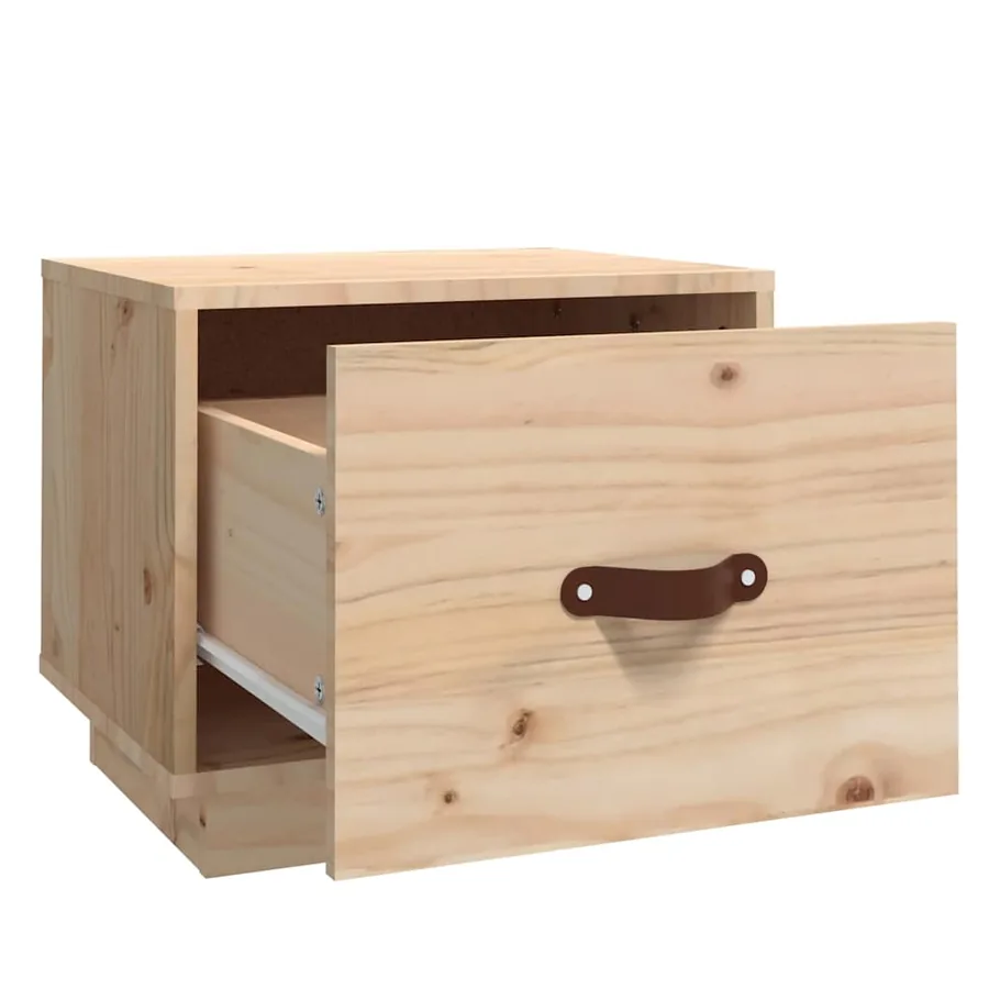 Table de chevet 40x34x35 cm Bois de pin solide - 7