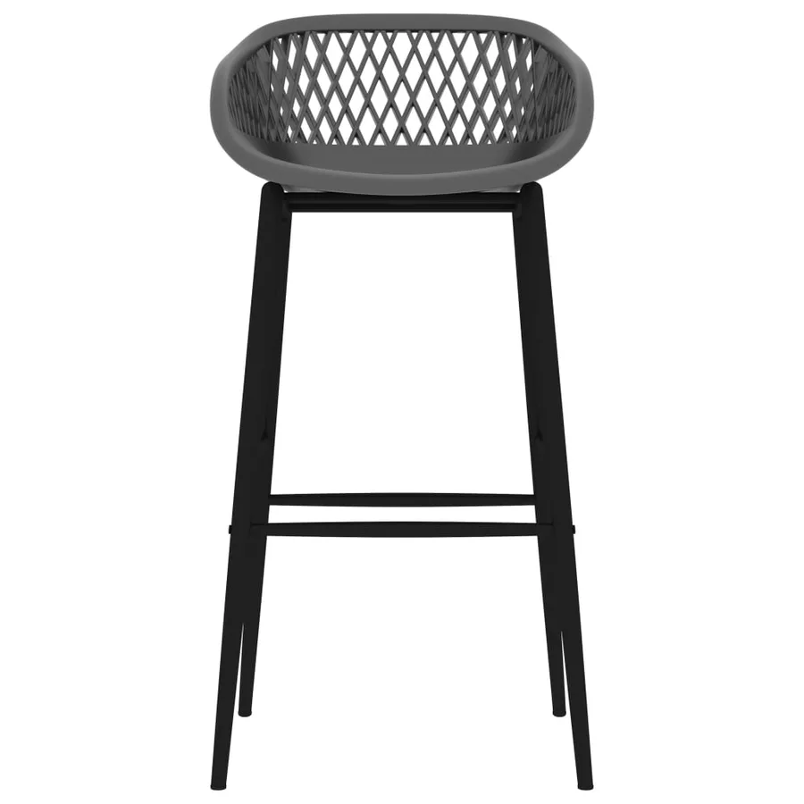 Ensemble de bar 5 pcs Blanc et gris - 8