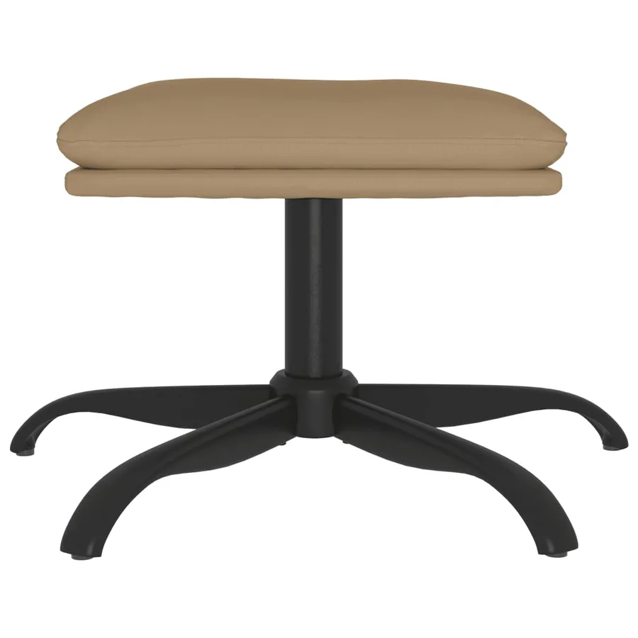 Repose-pied Cappuccino 60x60x36 cm Similicuir - 3