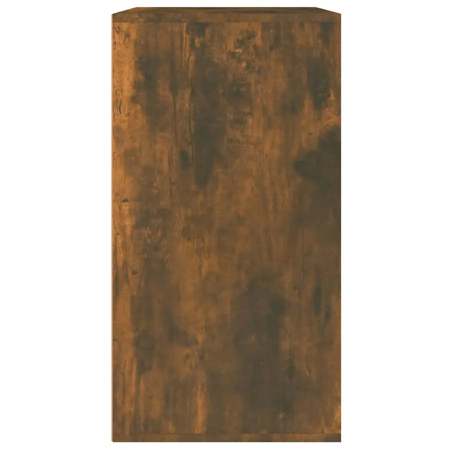Armoire cosmétique Chêne fumé 80x40x75 cm Bois d'ingénierie - 5