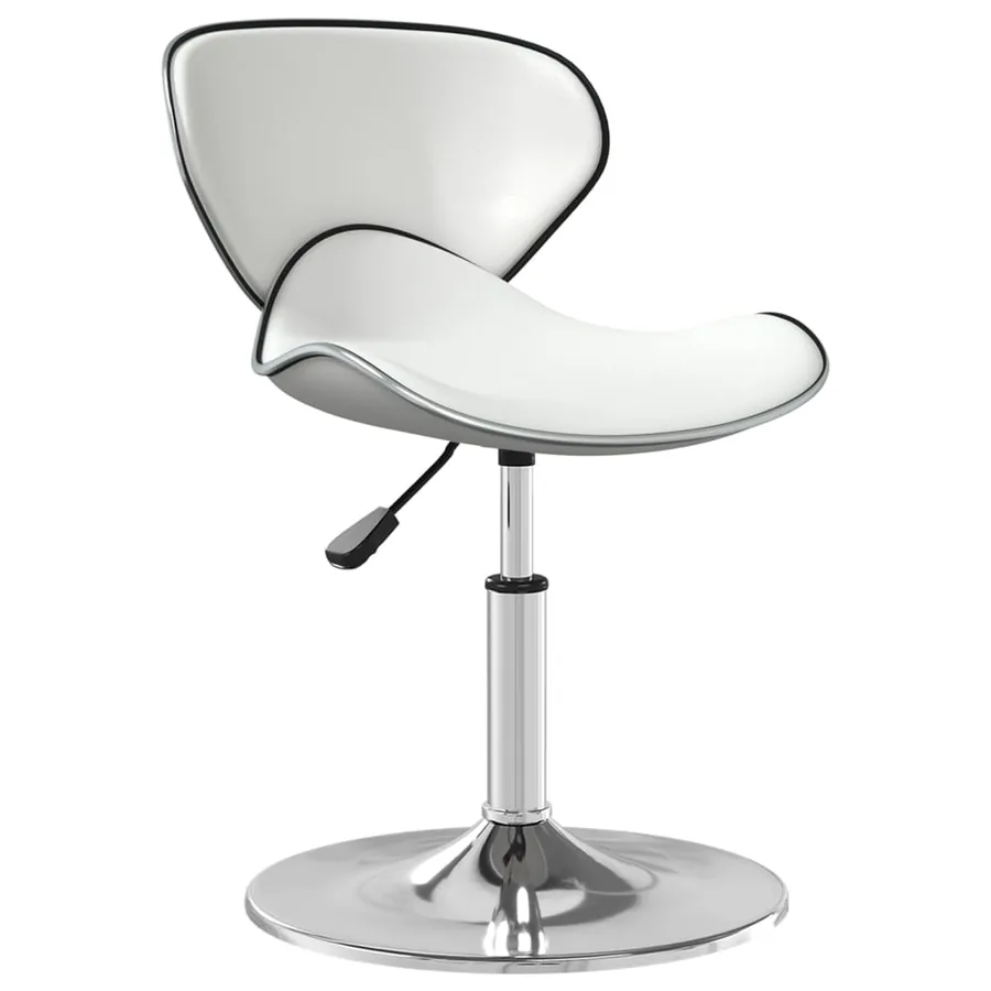 Tabouret de bar Blanc Similicuir - 2