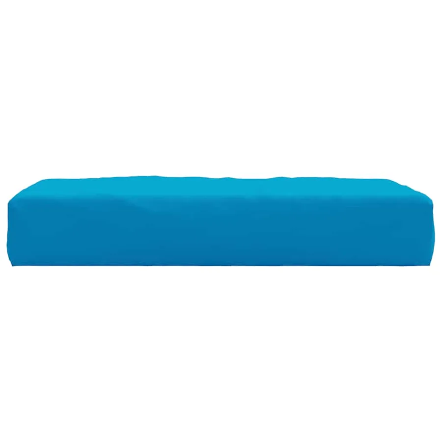 Coussin de palette bleu clair 60x60x9,5 cm tissu oxford - 4