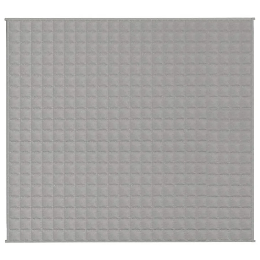 Couverture lestée Gris 200x220 cm 13 kg Tissu - 3