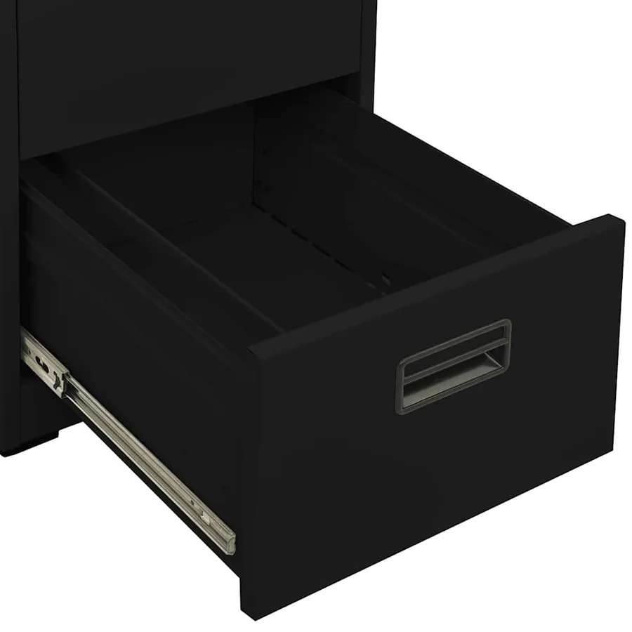 Classeur Noir 46x62x102,5 cm Acier - 8