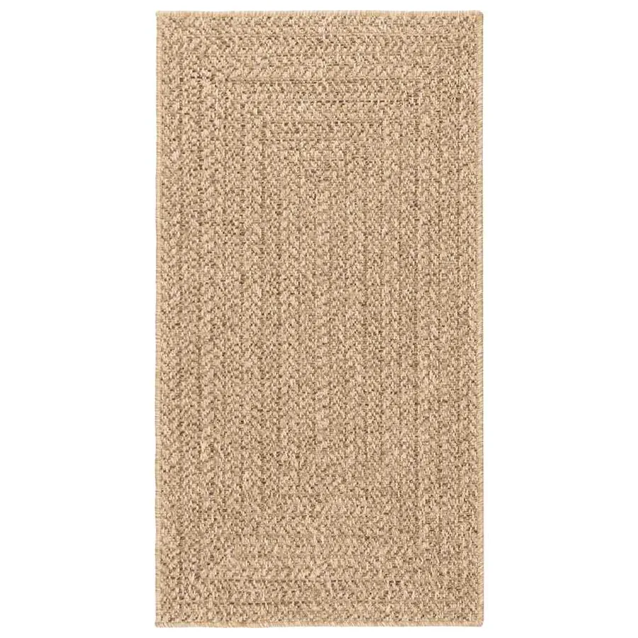 Tapis ZIZUR 80x150 cm aspect de jute intérieur et extérieur - 3