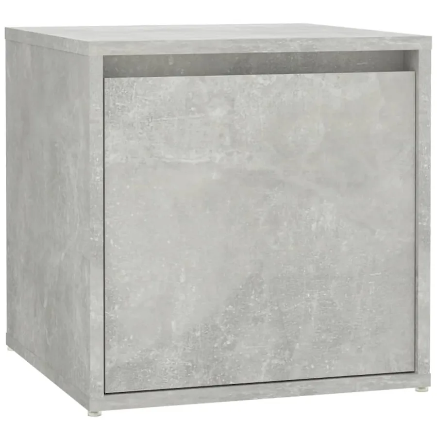 Ensemble de meubles de couloir Gris béton Bois d'ingénierie - 7